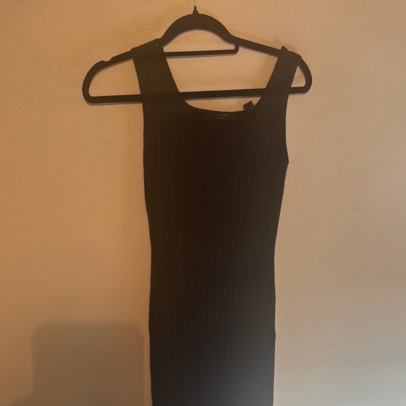 NWT All Saints Elegant Black Sleeveless Dress Small - Picture 1 of 6